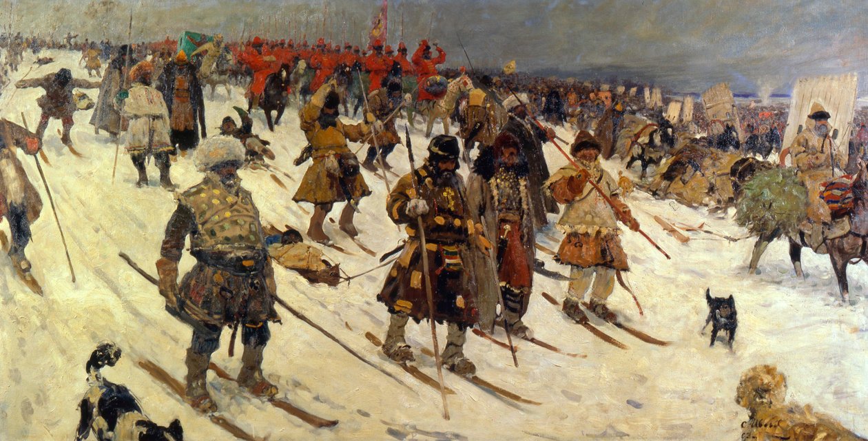 Militärkampagne der Russen im 16. Jahrhundert, 1903 von Sergei Ivanov