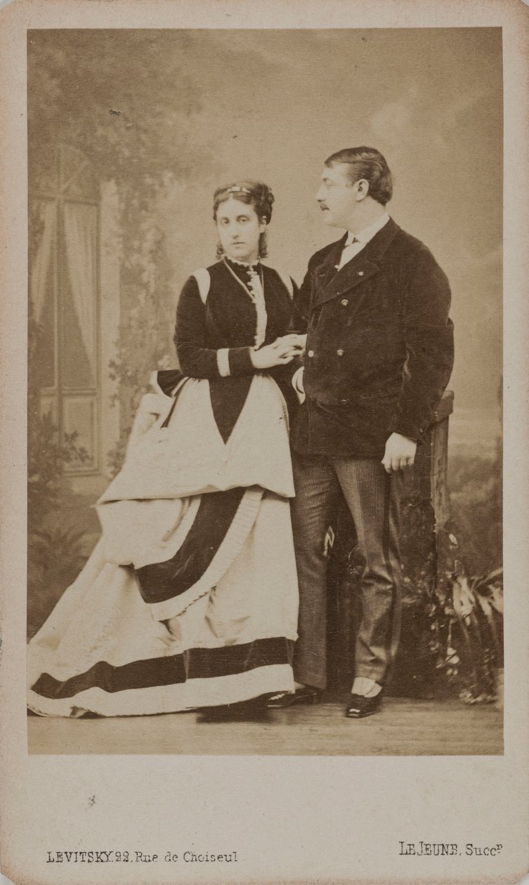 Paul Pavlovich Demidoff, 2. Prinz von San Donato, mit seiner Frau Maria von Sergei Lvovich Levitsky