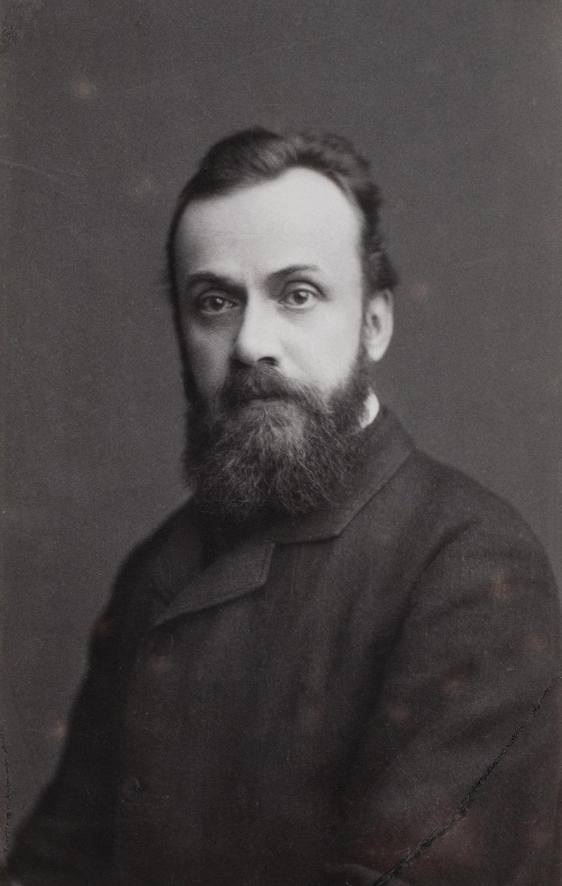 Porträt des Schriftstellers Gleb Ivanovich Uspensky, 1843-1902, 1870 von Sergei Lvovich Levitsky