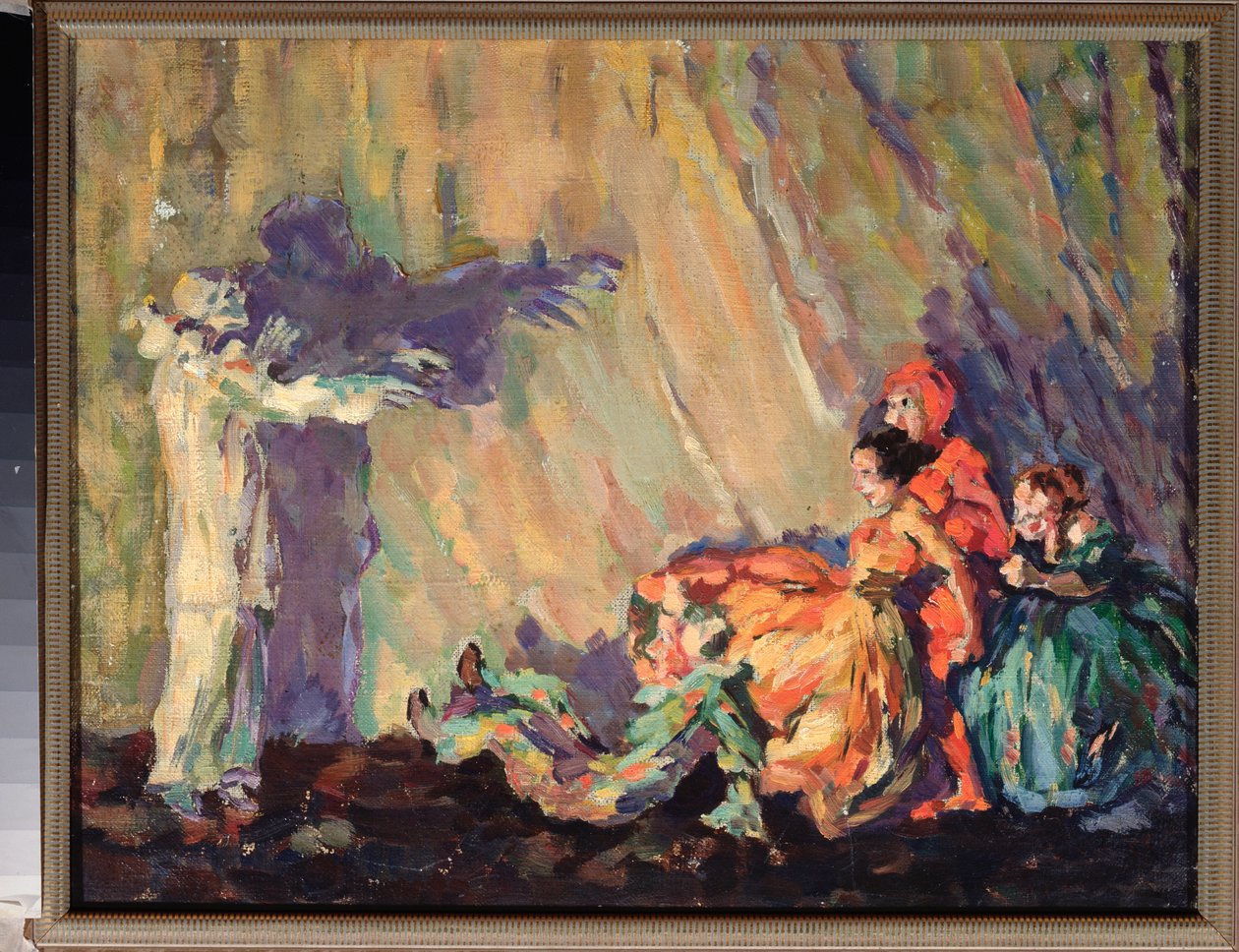 Die Clowns, Pagliacci (Kostüme der Commedia dell