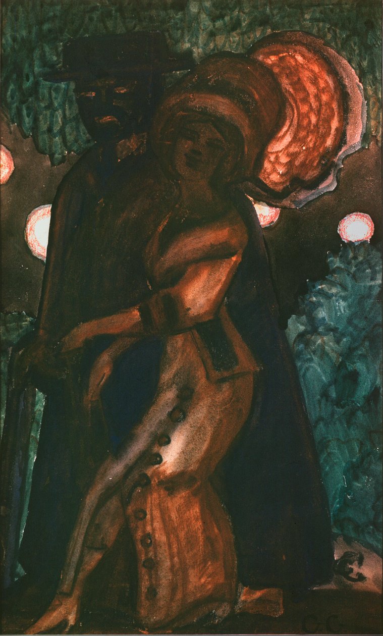 Spaziergang von Sergei Yurevich Sudeikin