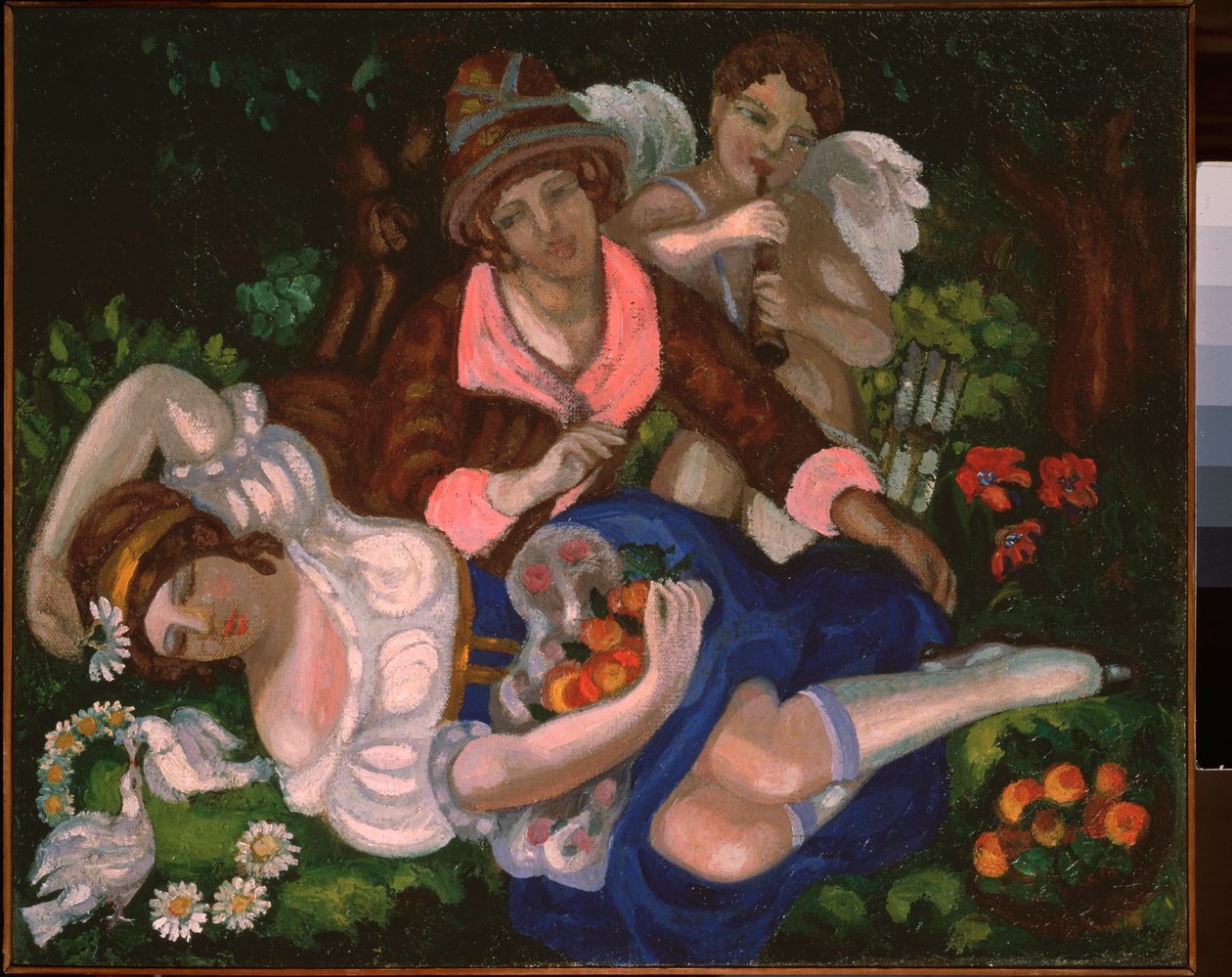 Allegorische Szene von Sergei Yurevich Sudeikin