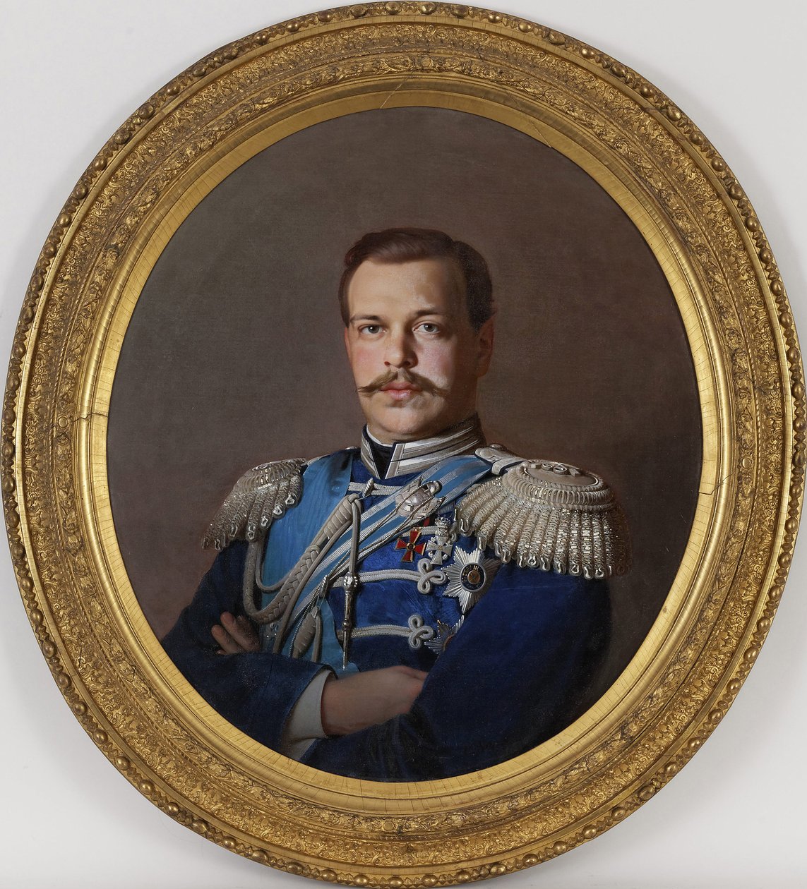 Porträt von Kaiser Alexander III. von Sergey Konstantinovich Zaryanko