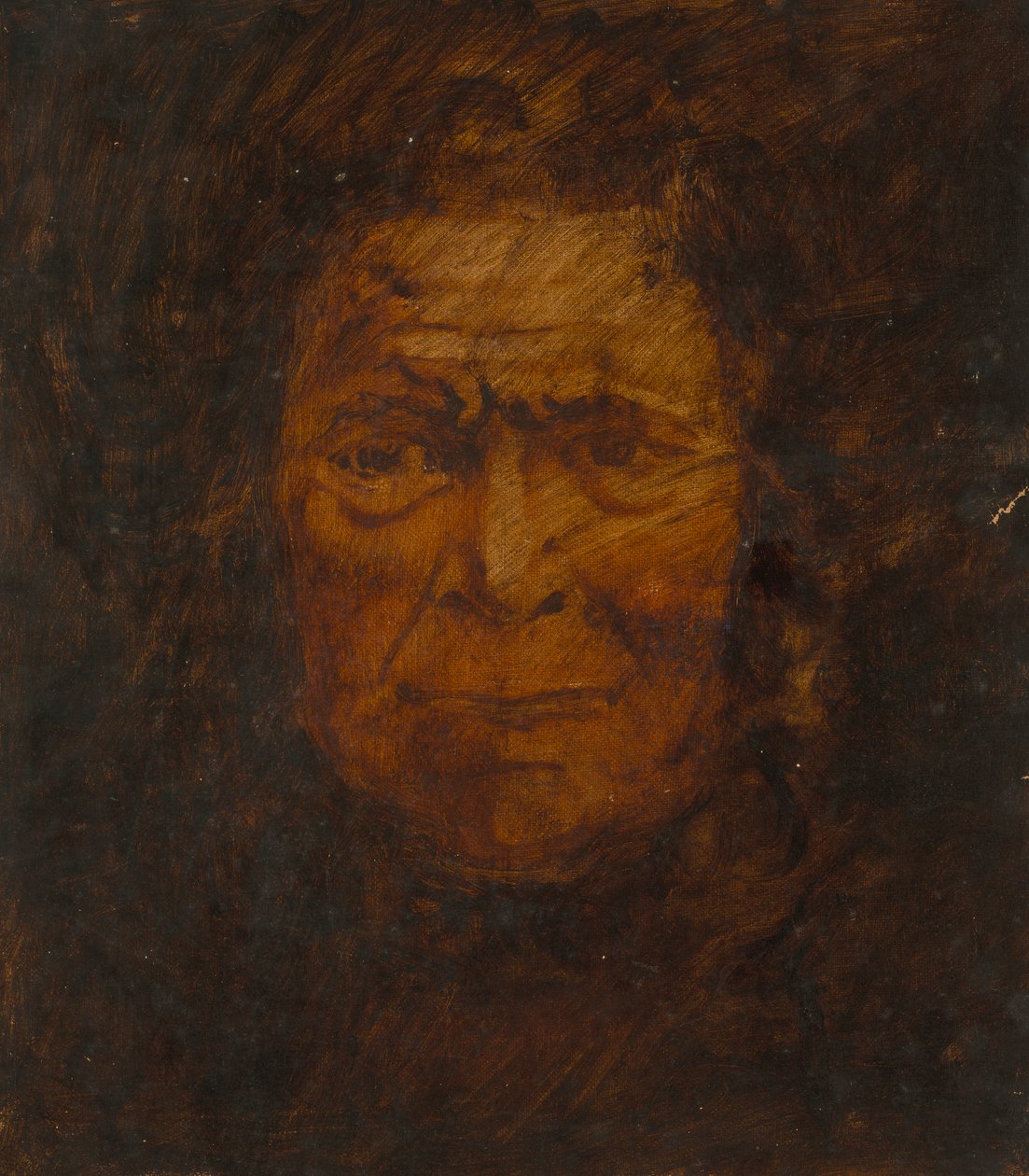 Gesicht eines Mannes von Severin Falkman