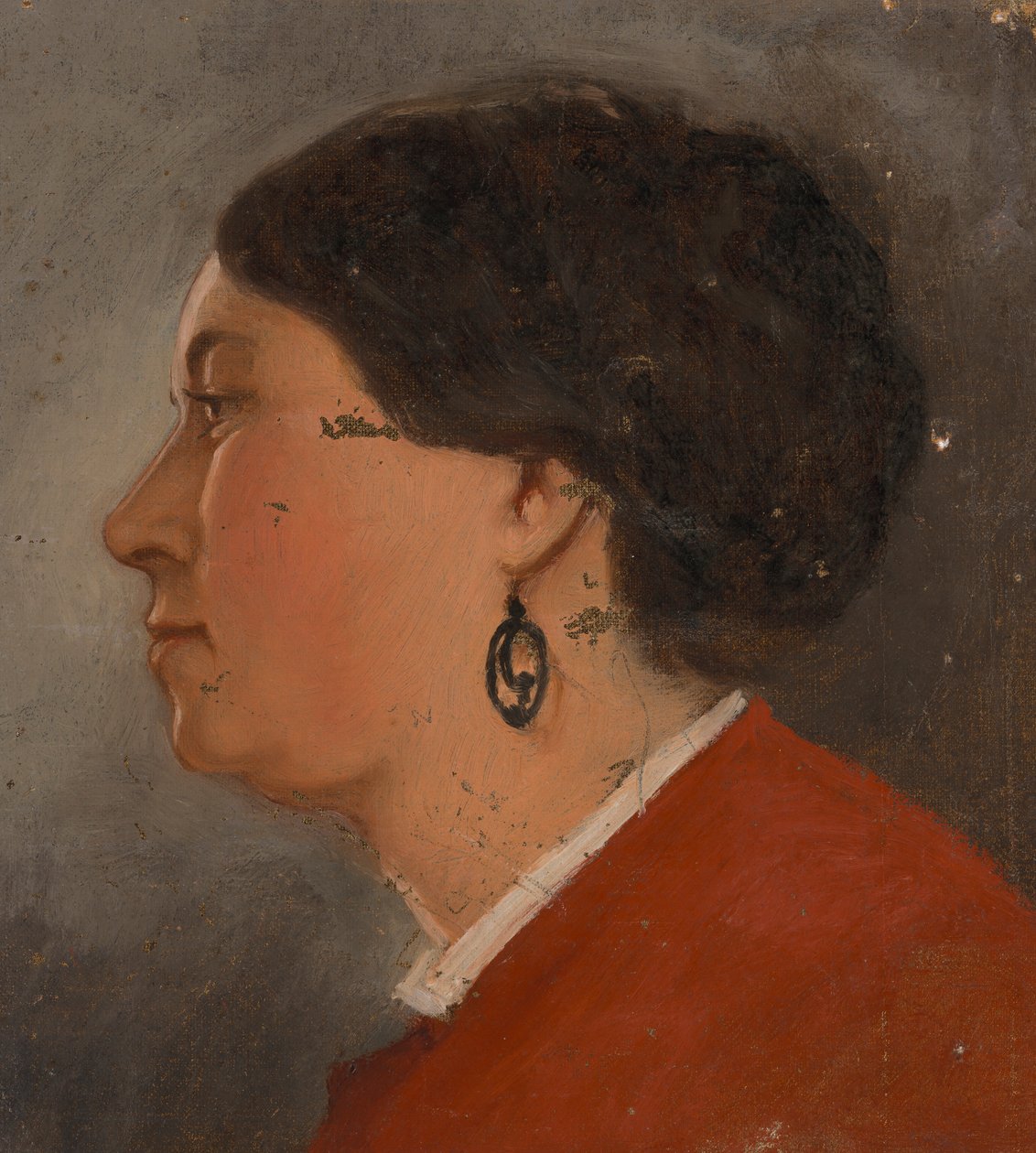 Profil einer Frau von Severin Falkman