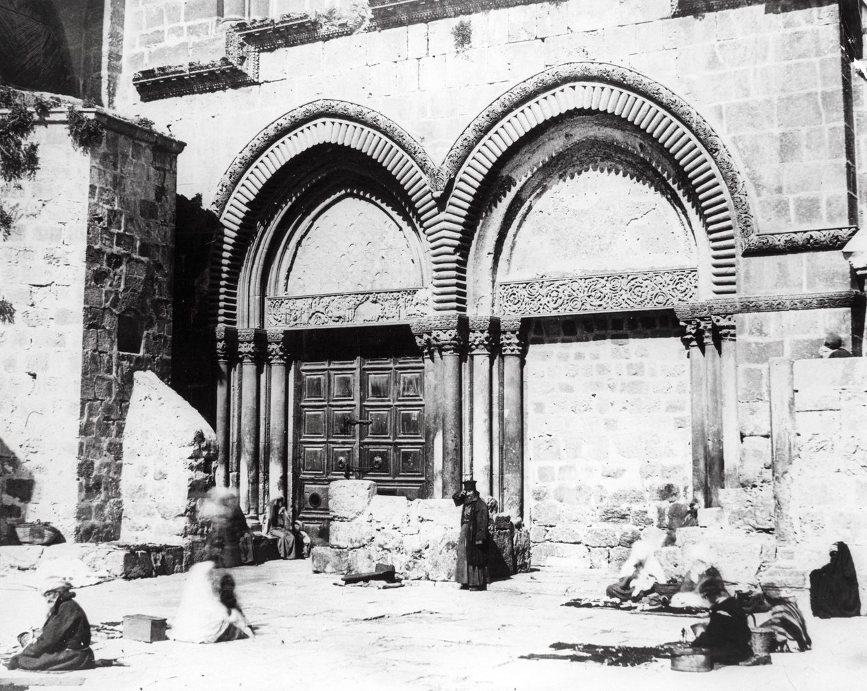 Eingang zur Grabeskirche, 1865 von Sgt. James M. McDonald