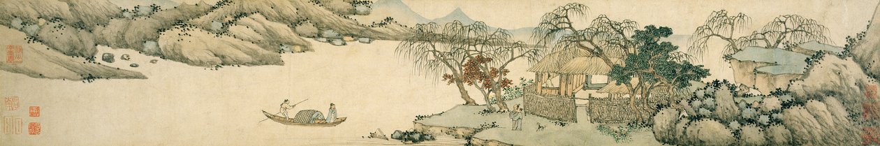 Einladung zur Abgeschiedenheit in Chaisang von Shen Zhou