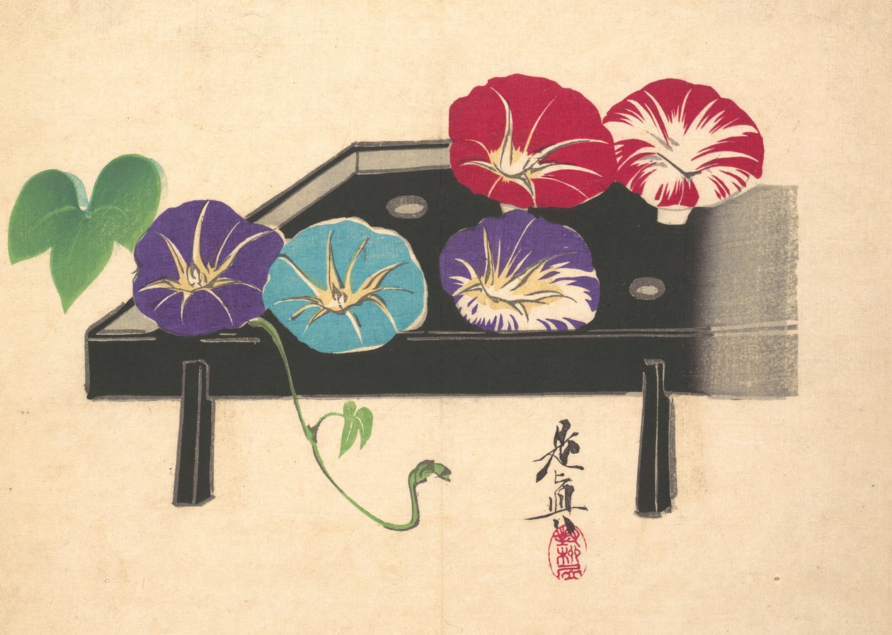 Prunkwinden, ca. 1860 von Shibata Zeshin
