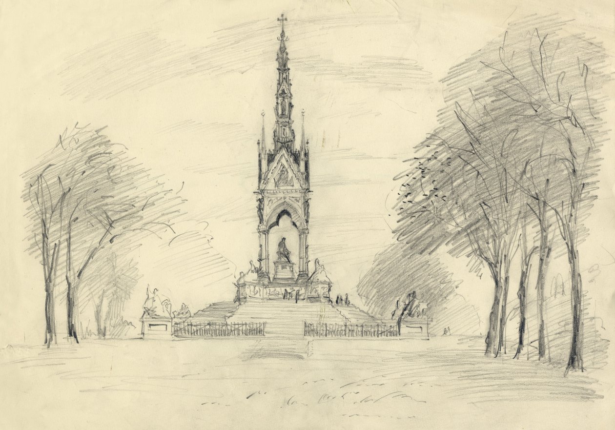 Das Albert Memorial, Kensington Gardens, London von Shirley Markham