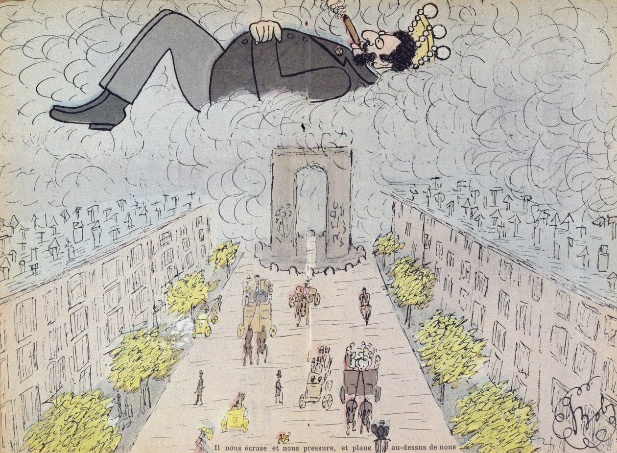Antisemitische Karikatur aus 