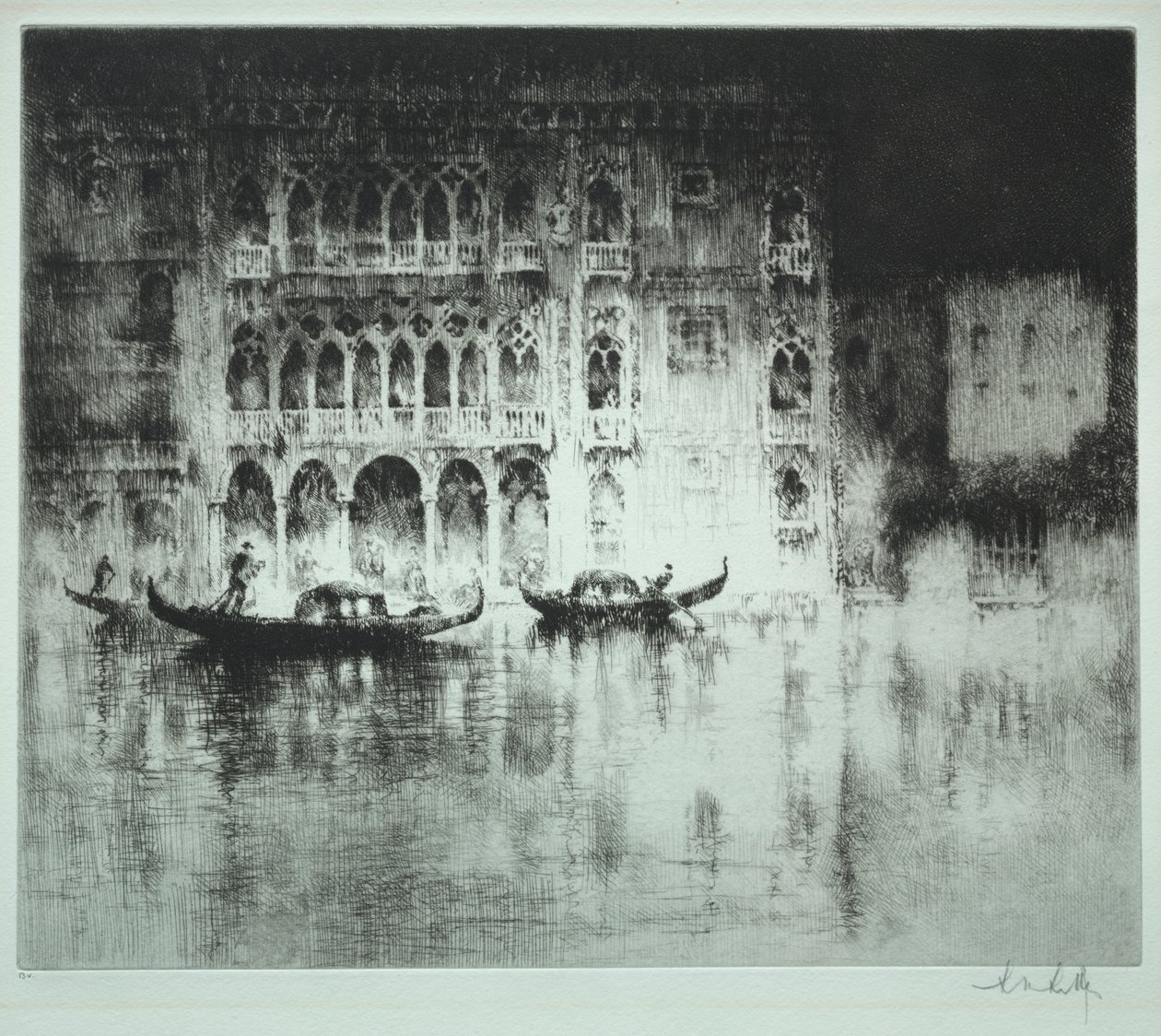 Venezianische Serie: Nr. 1, Palazzo Ca d