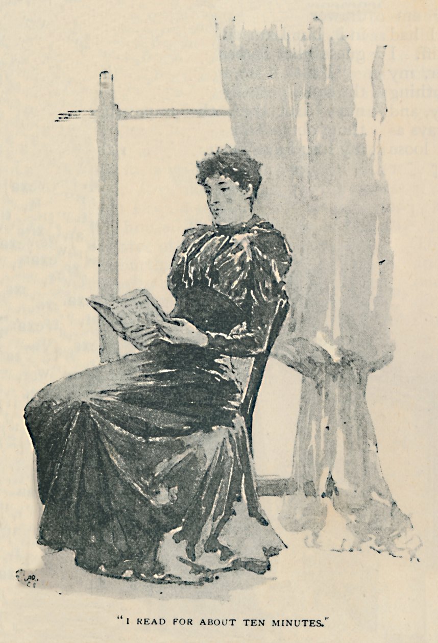 Ich las etwa zehn Minuten, 1892 von Sidney Paget