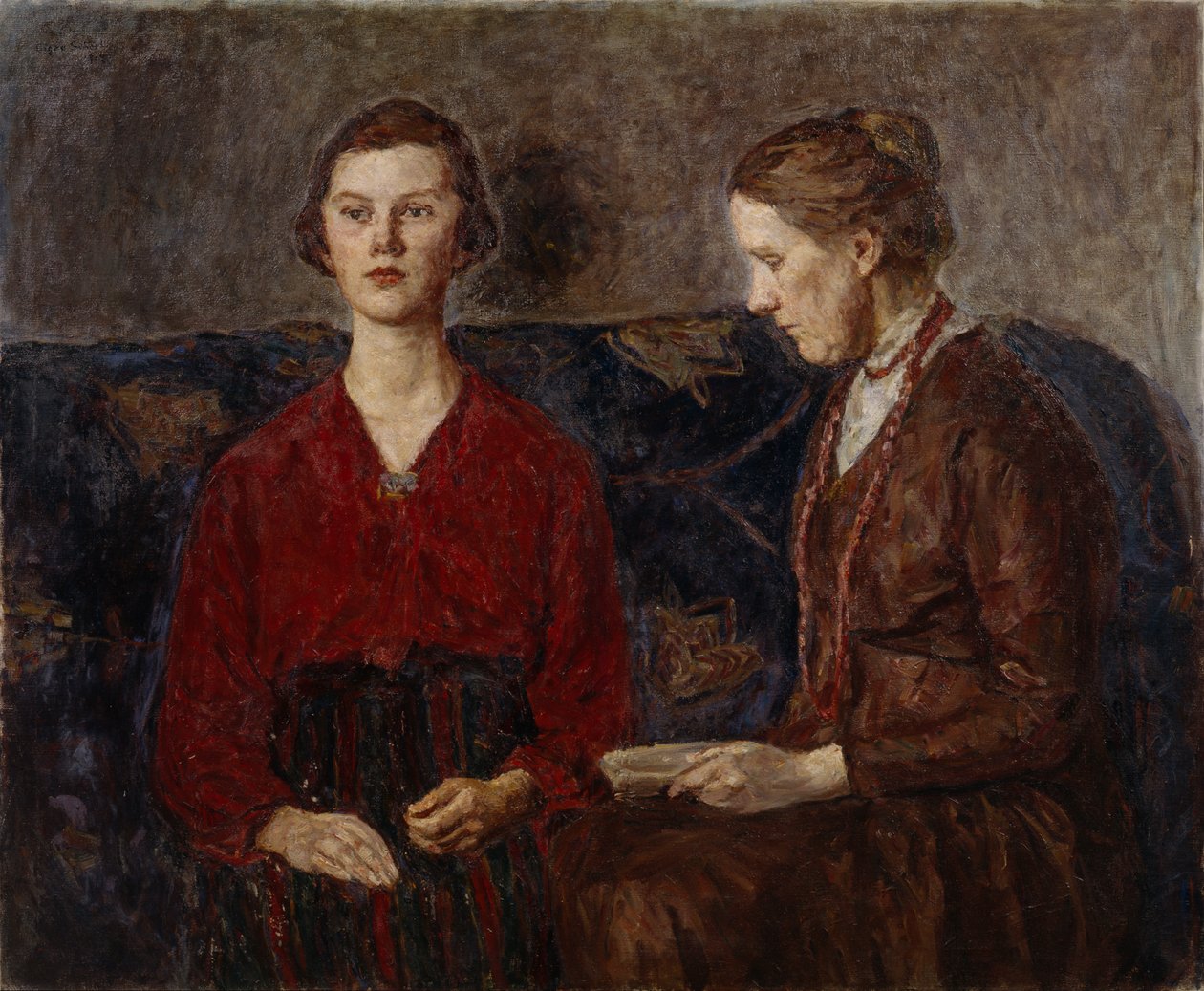 Mutter und Tochter von Signe Scheel