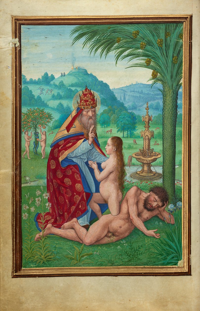 Szenen aus der Schöpfungsgeschichte von Simon Bening
