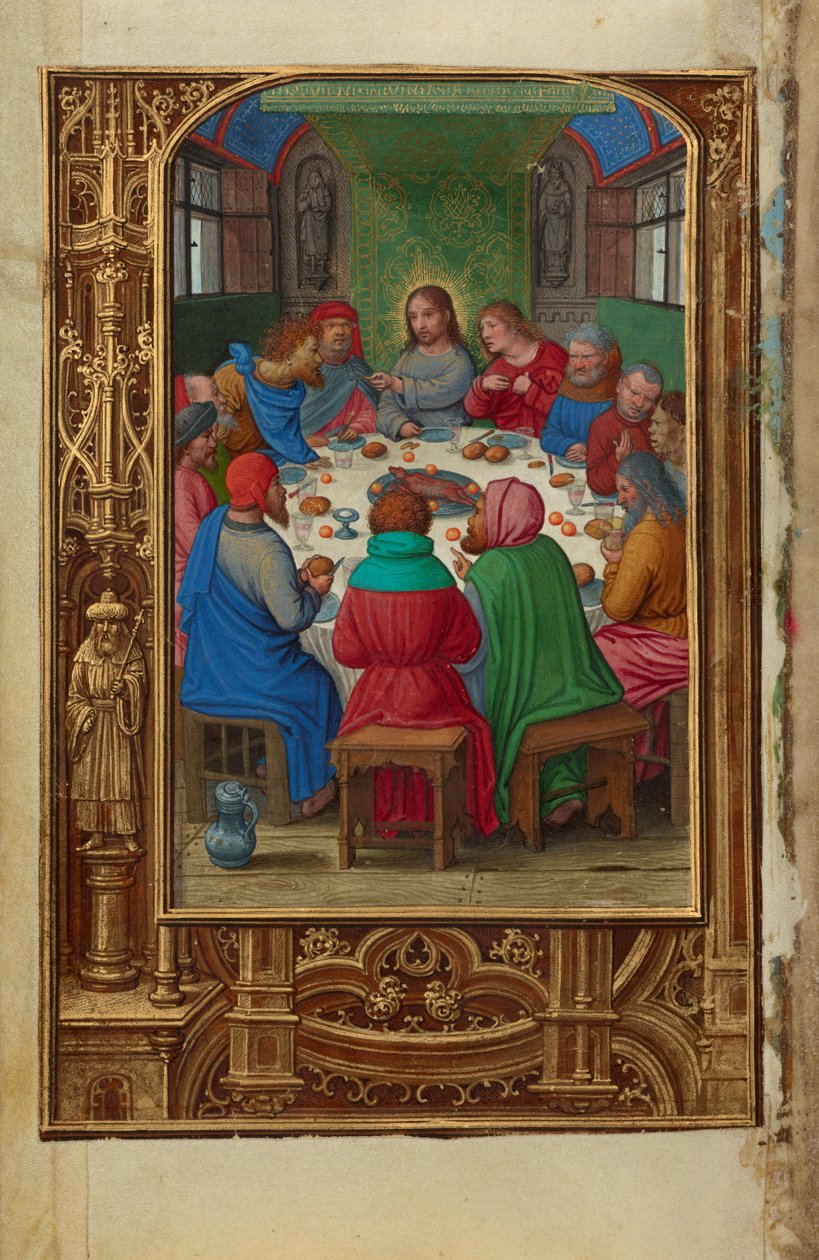 Das letzte Abendmahl von Simon Bening