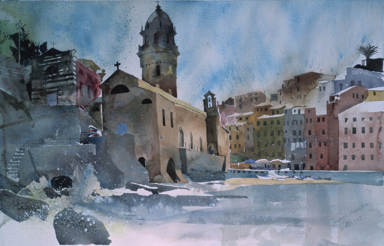 Fernazza, Cinque Terre, 2002 von Simon Fletcher