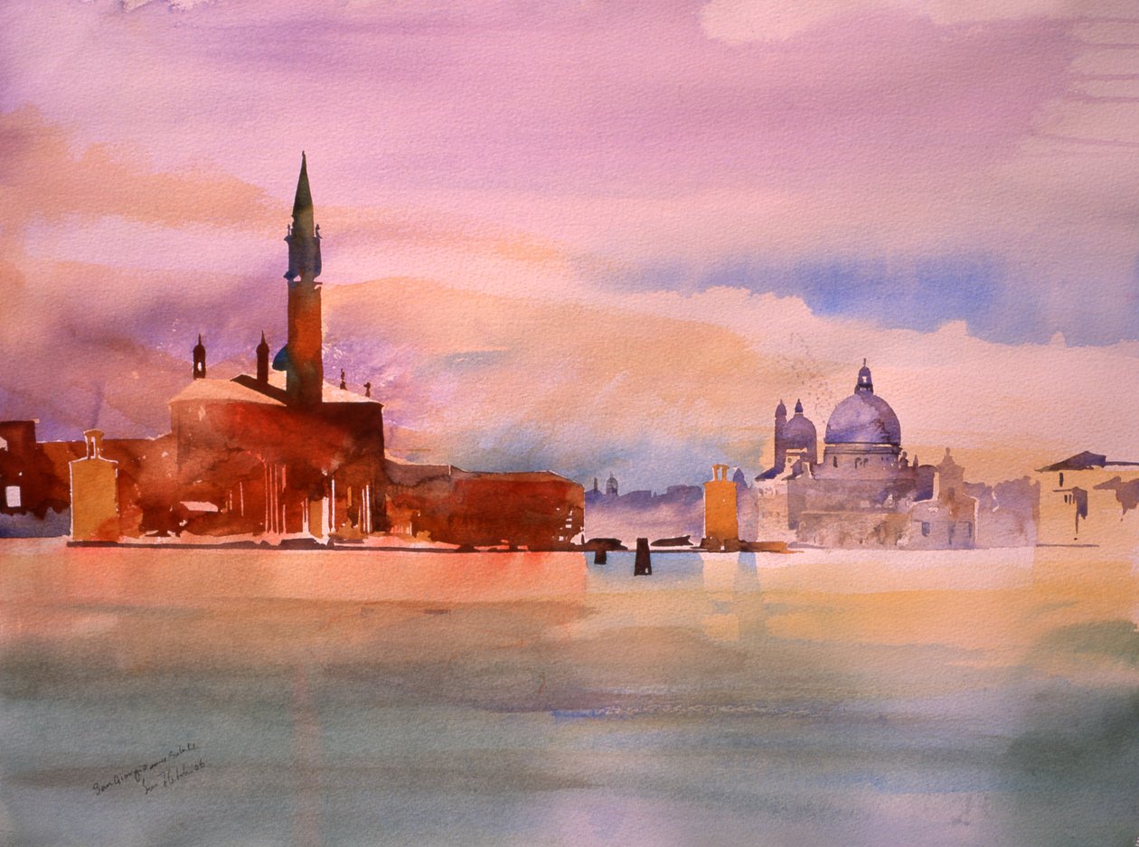 San Giorgio und Salute, 2006 von Simon Fletcher