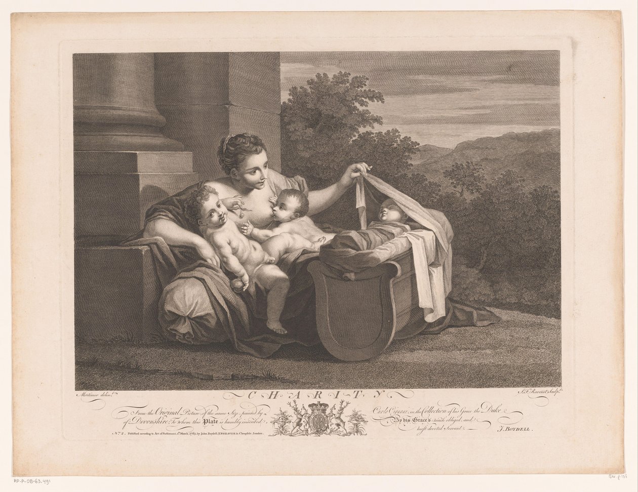 Caritas von Simon François Ravenet (le vieux)