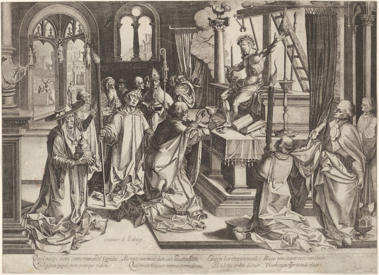 Gregoriusmesse von Simon Frisius