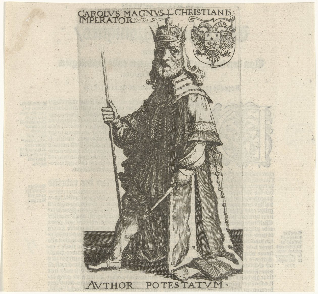 Kaiser Karl der Große von Simon Frisius