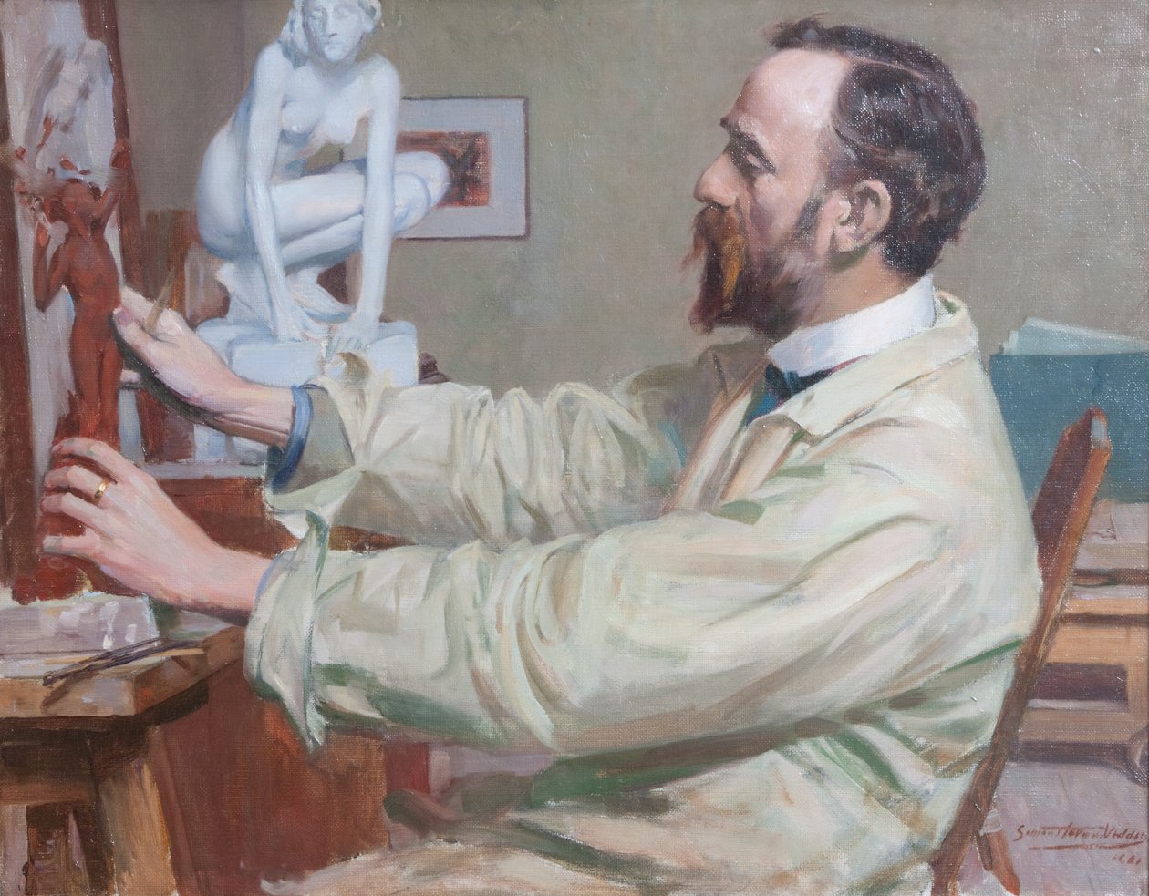 Sir William Goscombe John von Simon Harmon Vedder
