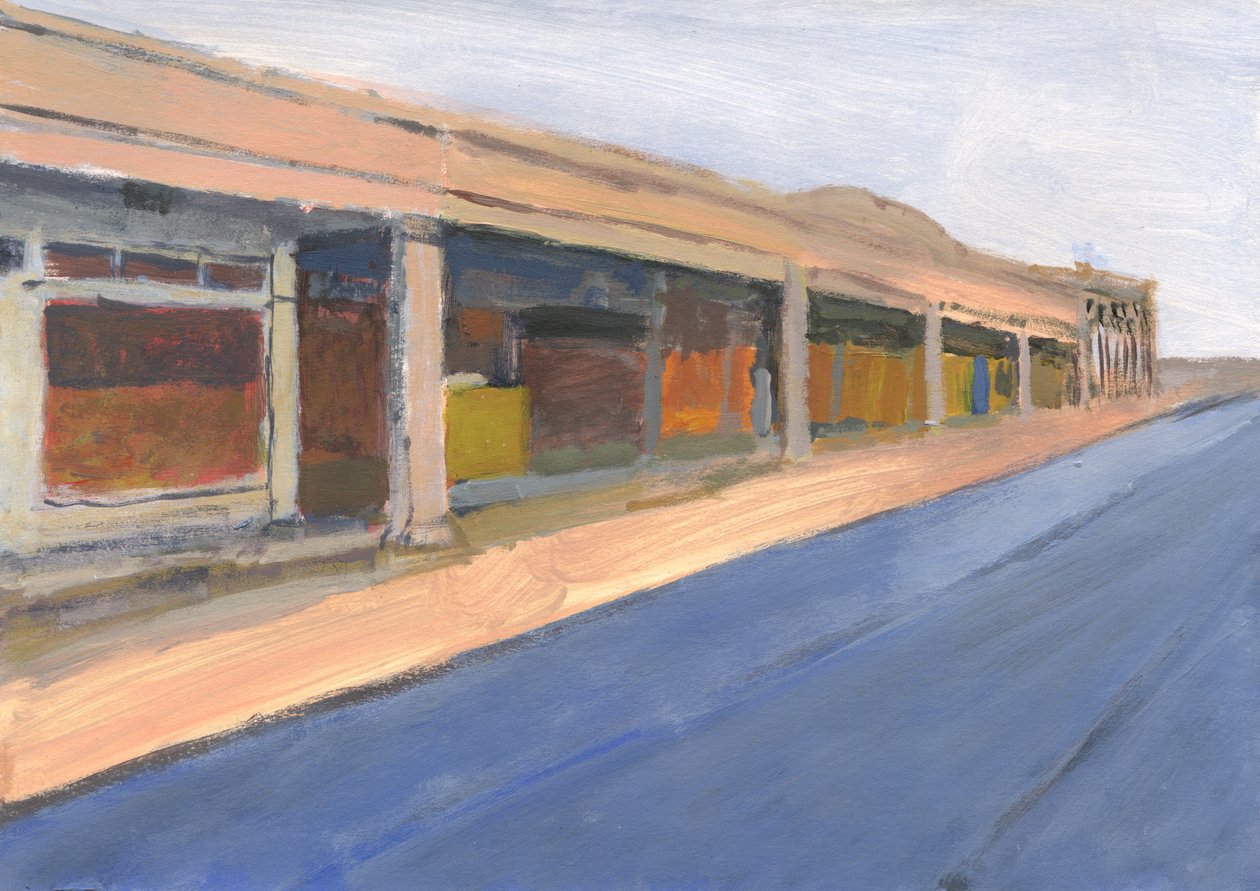 Einkaufszentrum 6, 2023 von Simon Neville