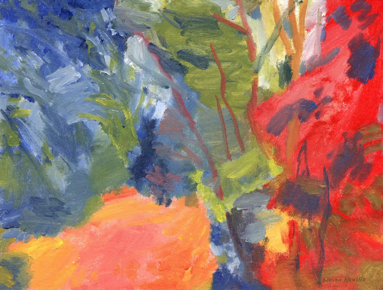 Waldweg 16, 2023 von Simon Neville