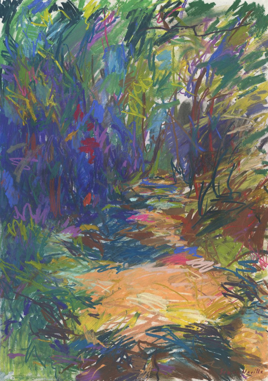 Waldweg Nr. 24, 2024 von Simon Neville