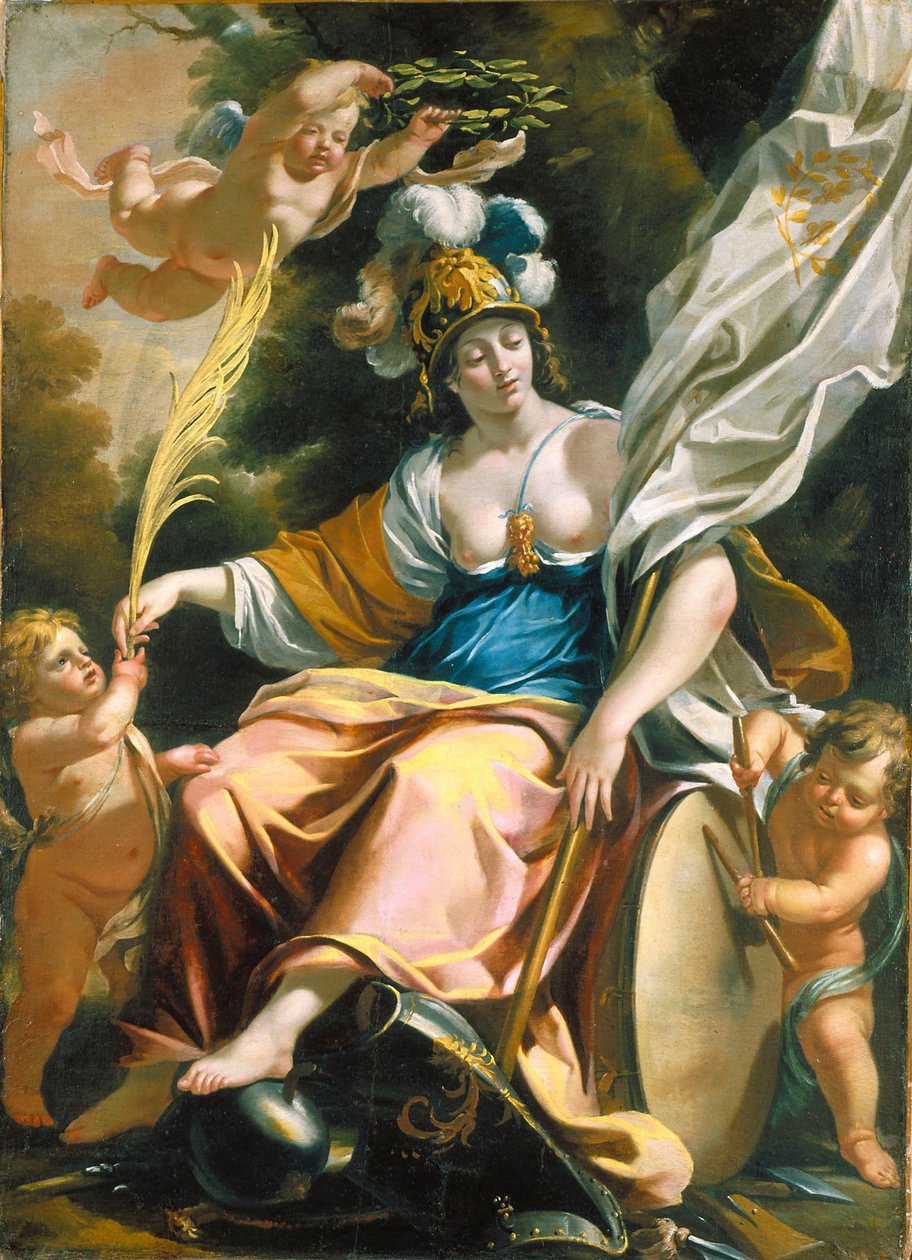 Allegorie des Sieges von Simon Vouet