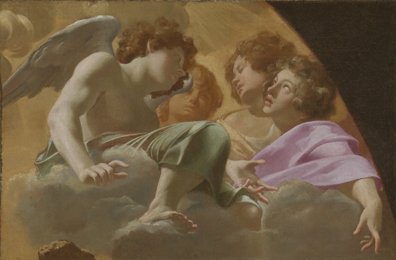Modell für Altarbild in St. Peter von Simon Vouet