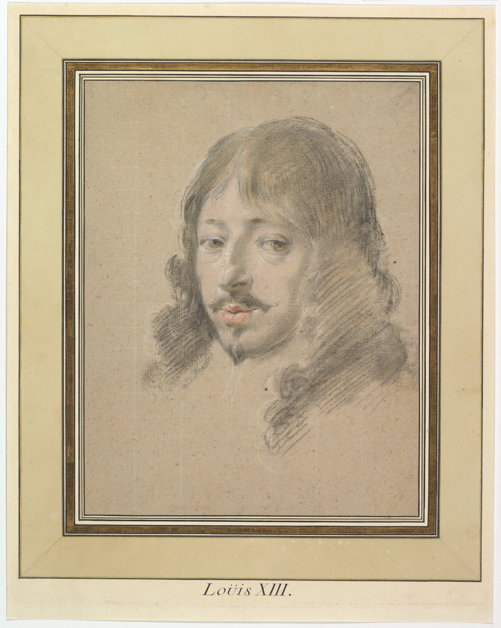 Porträt von Ludwig XIII von Simon Vouet