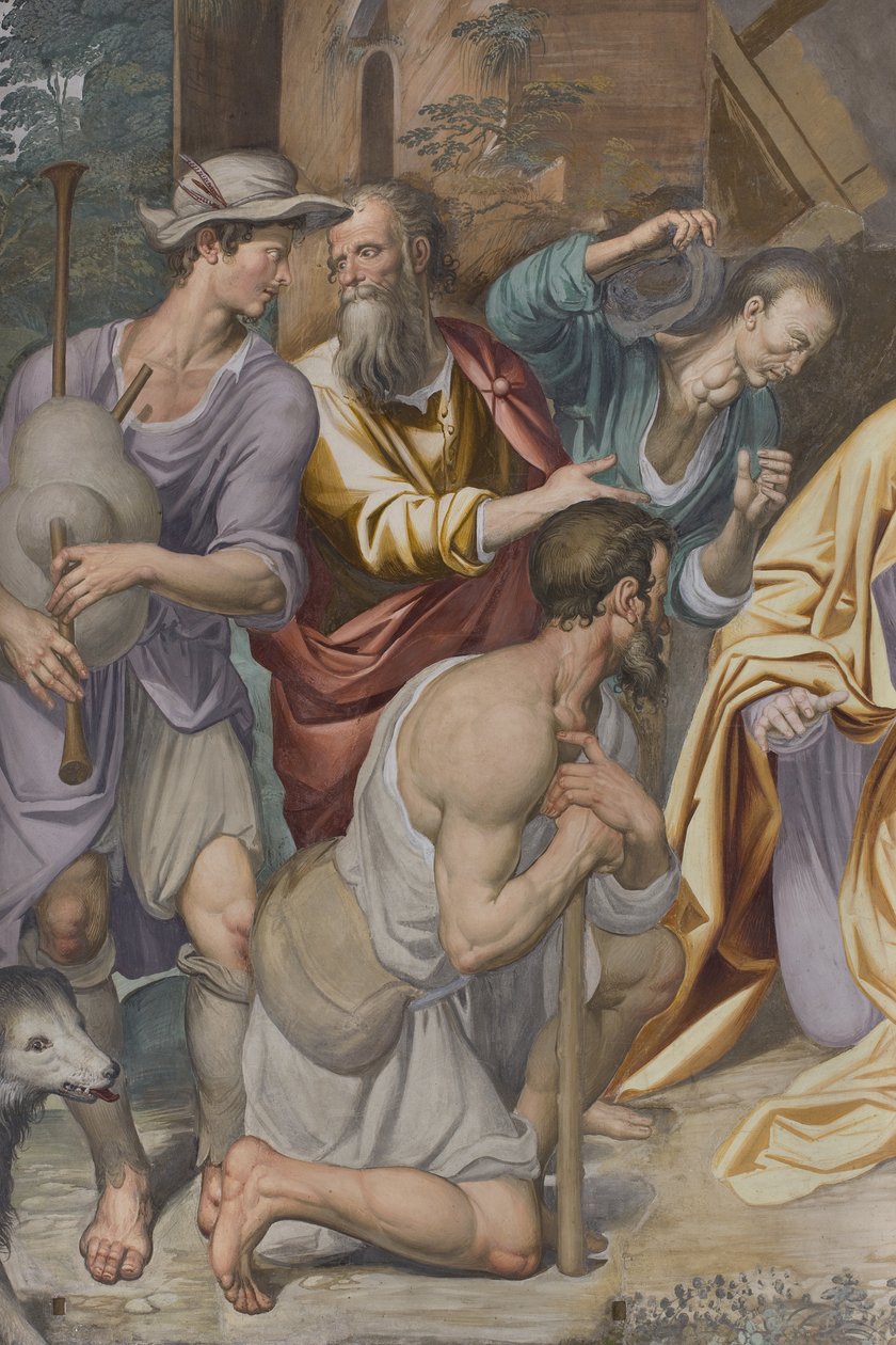 Die Anbetung der Hirten, 1578-82 von Simone Veneziano Peterzano