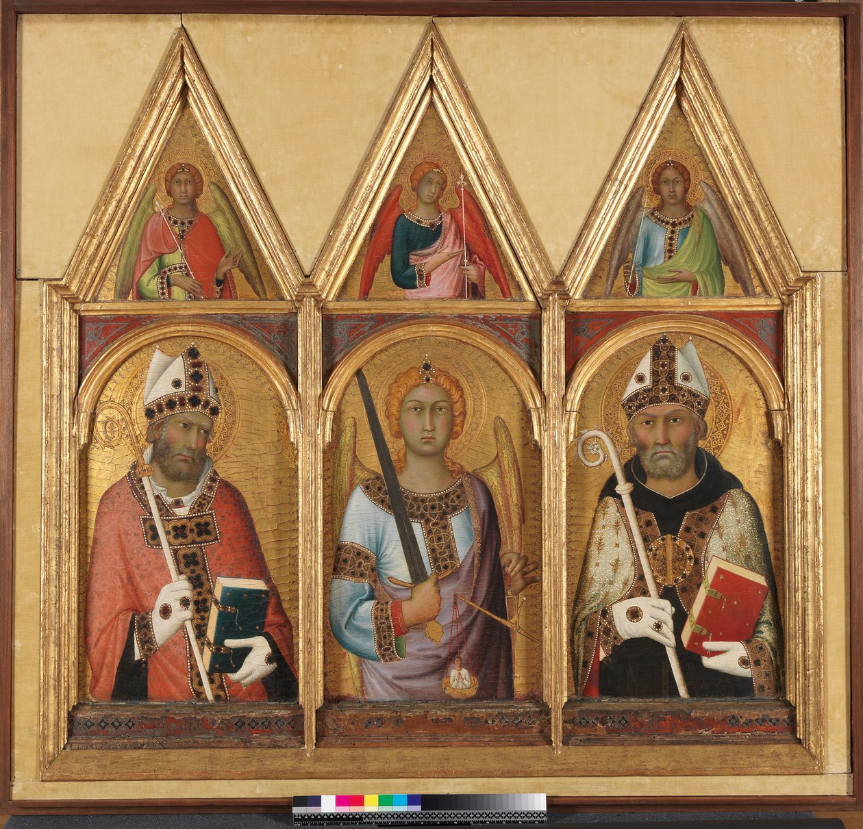 St. Geminianus (Detail) von Simone Martini
