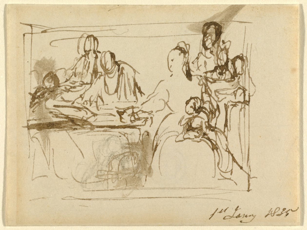 Eine Familiengruppe von Sir David Wilkie
