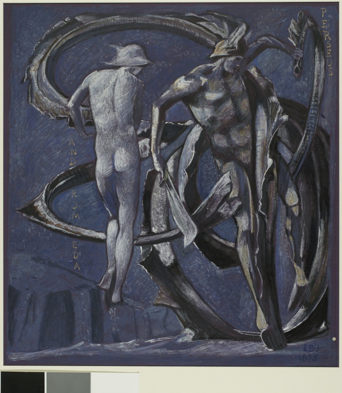Perseus und Andromeda, Studie für Die Erfüllung des Schicksals von Sir Edward Burne Jones