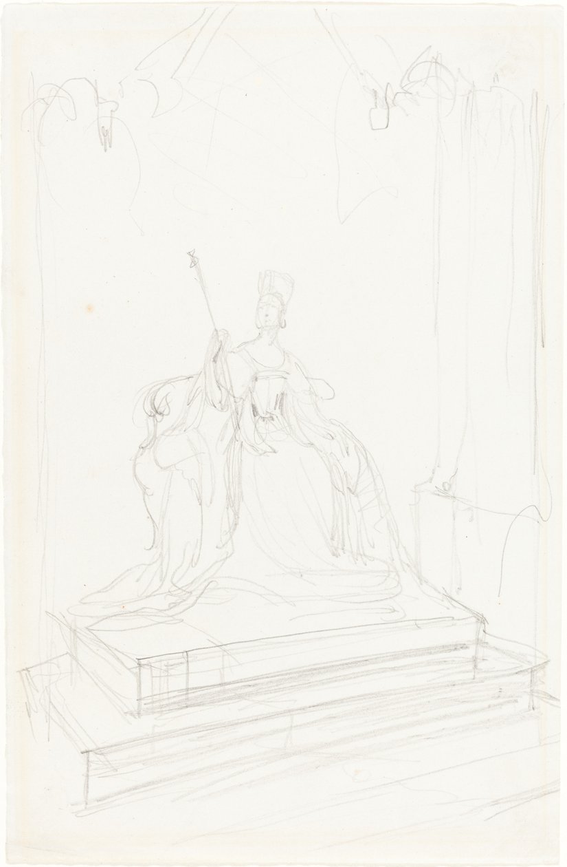Studie für "Königin Victoria" von Sir George Hayter