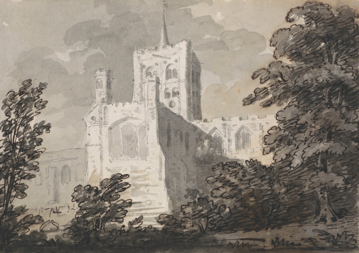 Abteikirche in St. Albans von Sir George Howland Beaumont seventh Baronet