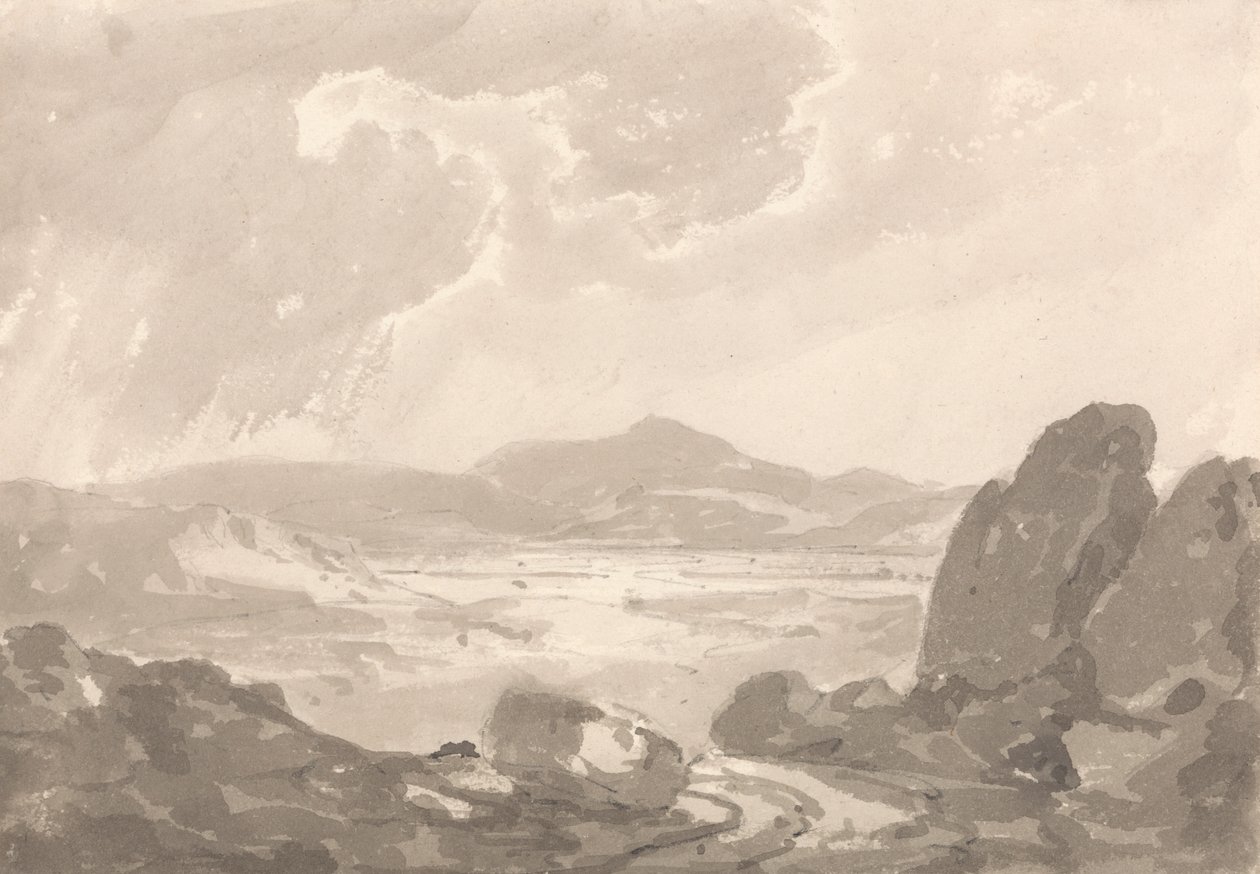 Blick über das Tal von Sir George Howland Beaumont seventh Baronet