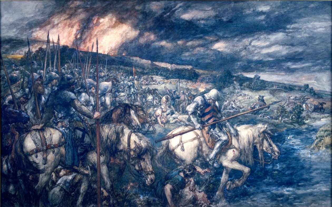 Krieg: nach der Schlacht, 1888 von Sir John Gilbert