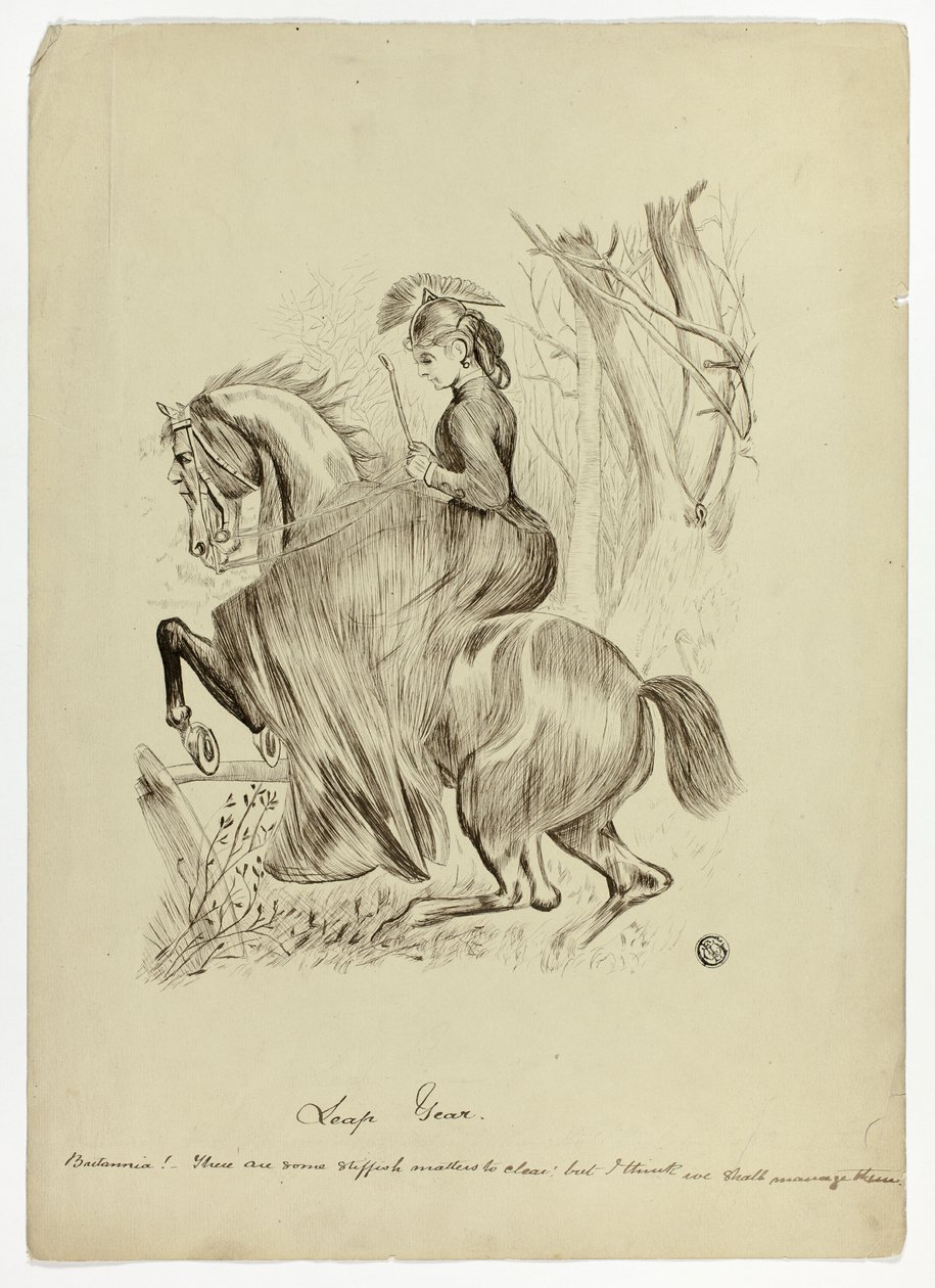 Schaltjahr, Britannia! von Sir John Tenniel