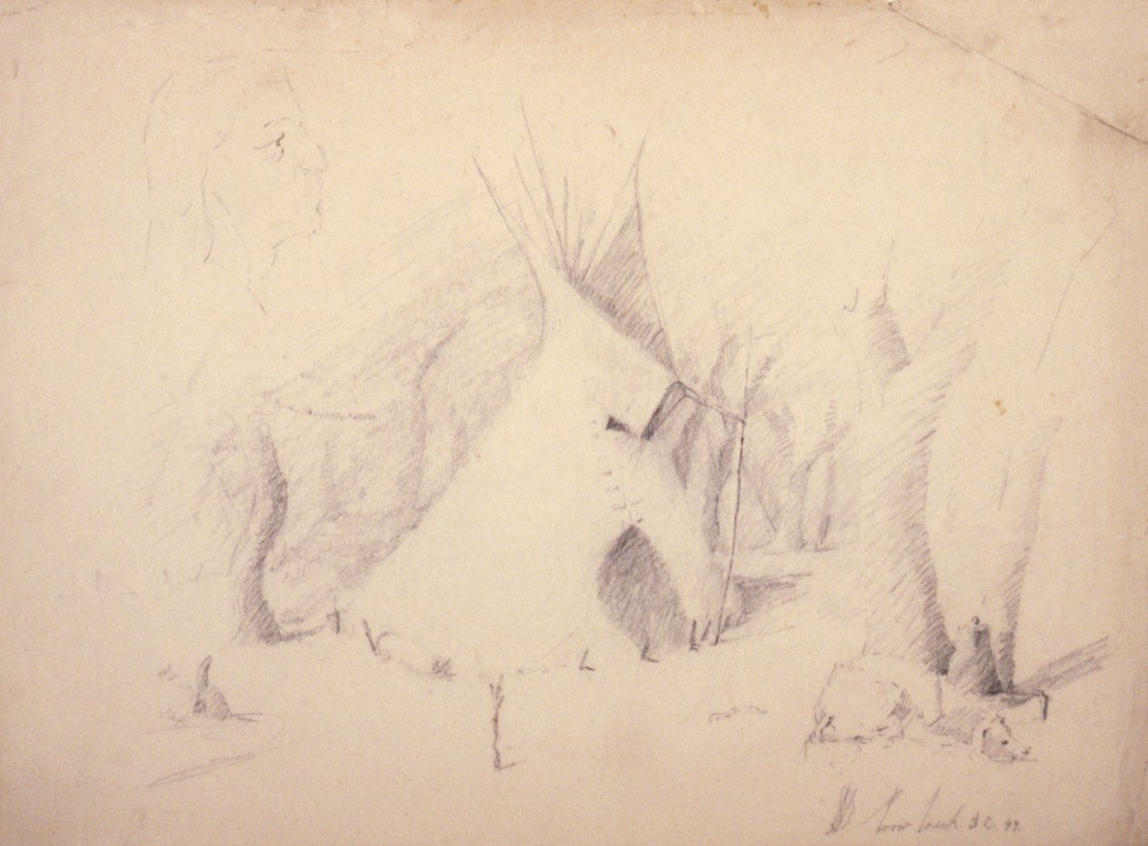 Crow Creek von Solon H. Borglum
