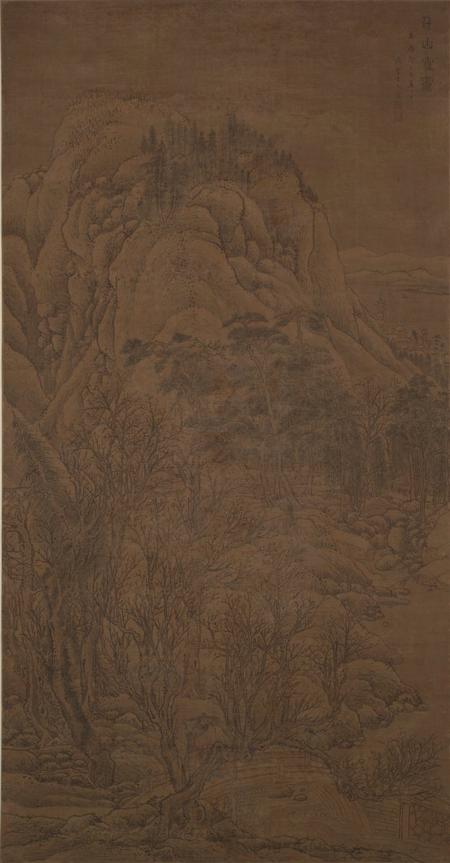 Tausend Gipfel nach dem Schneefall von Song Xu