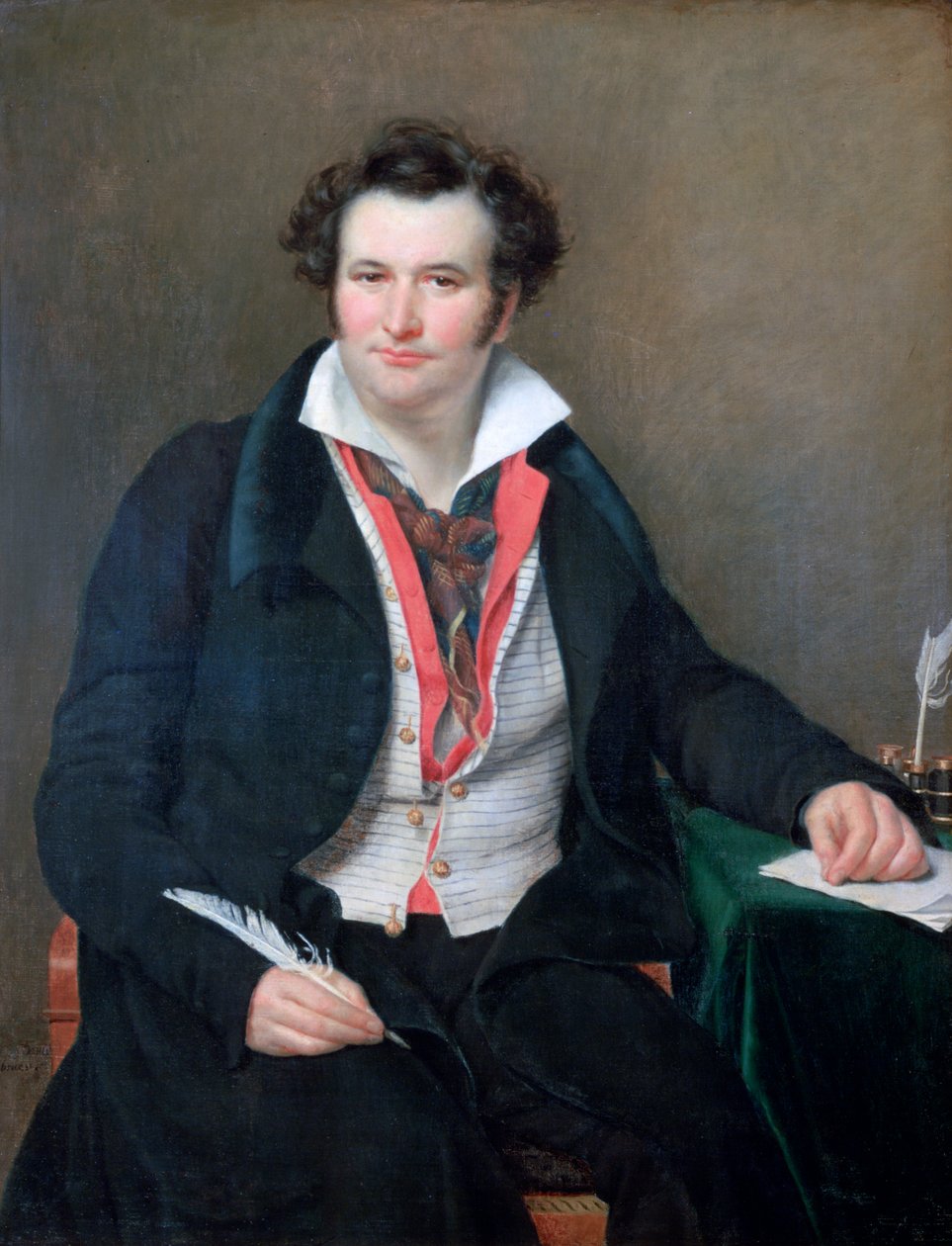 Porträt von Bernard Wolf, um 1823 von Sophie Rude