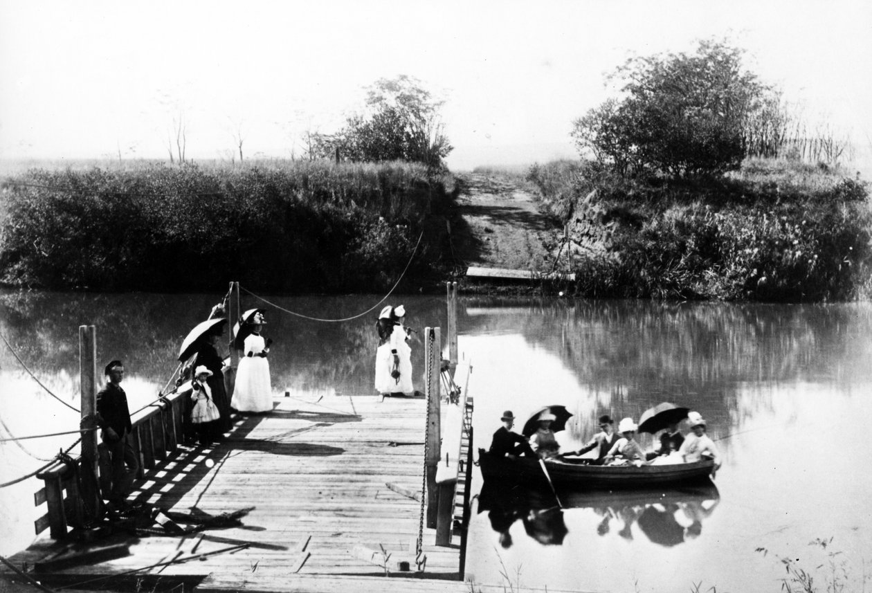 Bains Drift, Kolonie Natal, ca. 1895 von South African Photographer