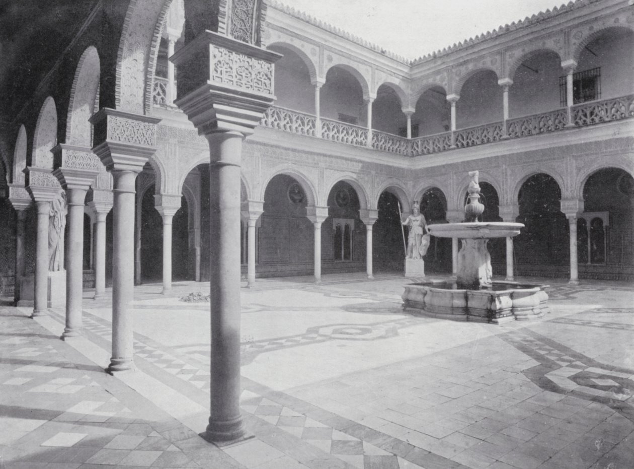 Hof im Haus des Pilatus, Sevilla von Spanish Photographer