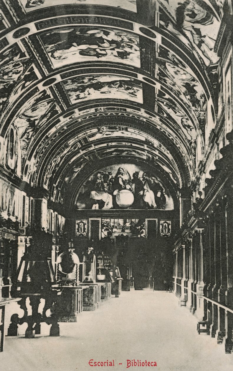 Bibliothek von El Escorial, Spanien von Spanish Photographer
