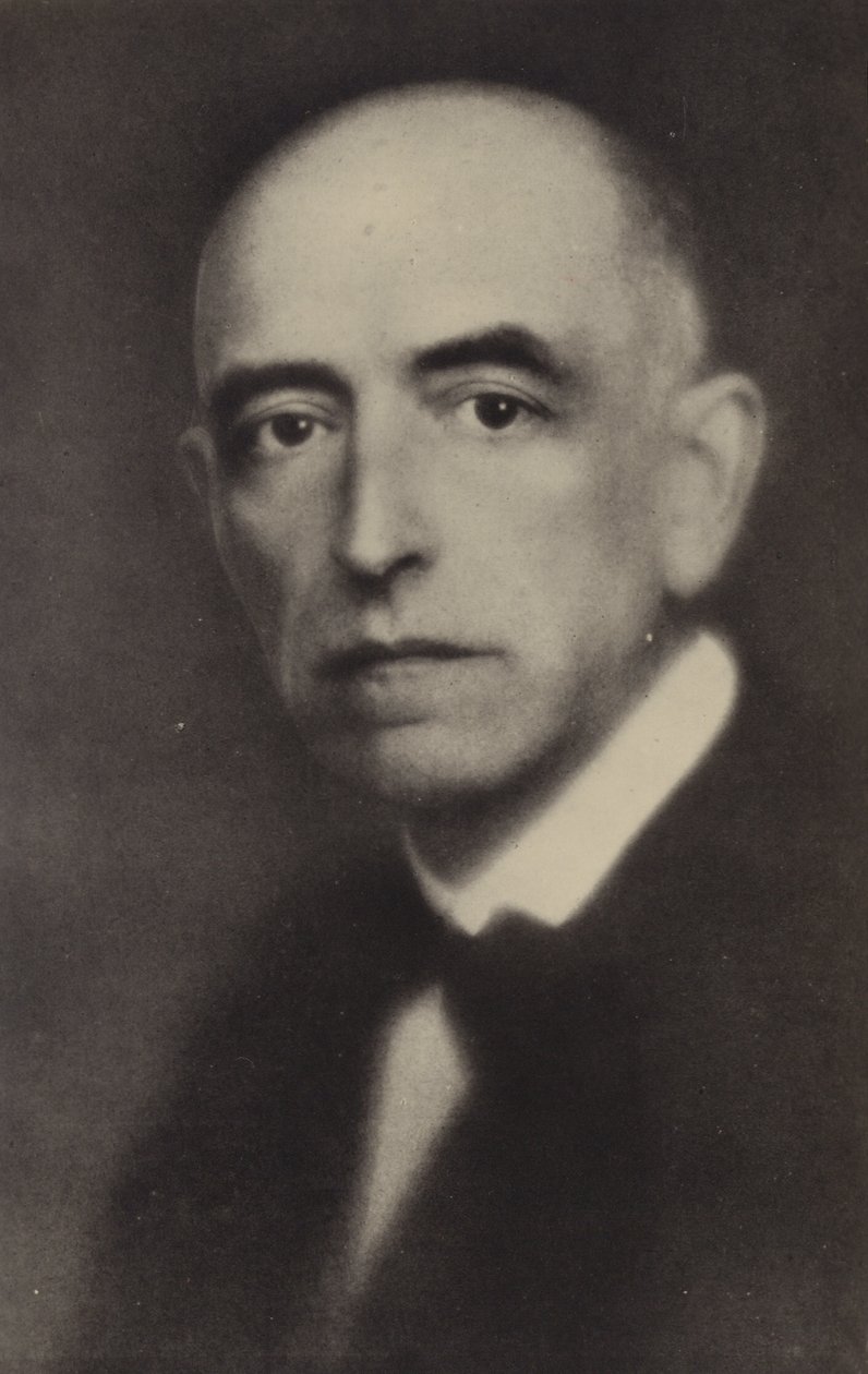 Manuel de Falla, spanischer Komponist (1876-1946) von Spanish Photographer