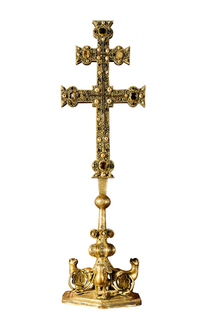 "Cignum crucis" Kreuz des Templerordens von Ponferrada (Spanien) von Spanish School