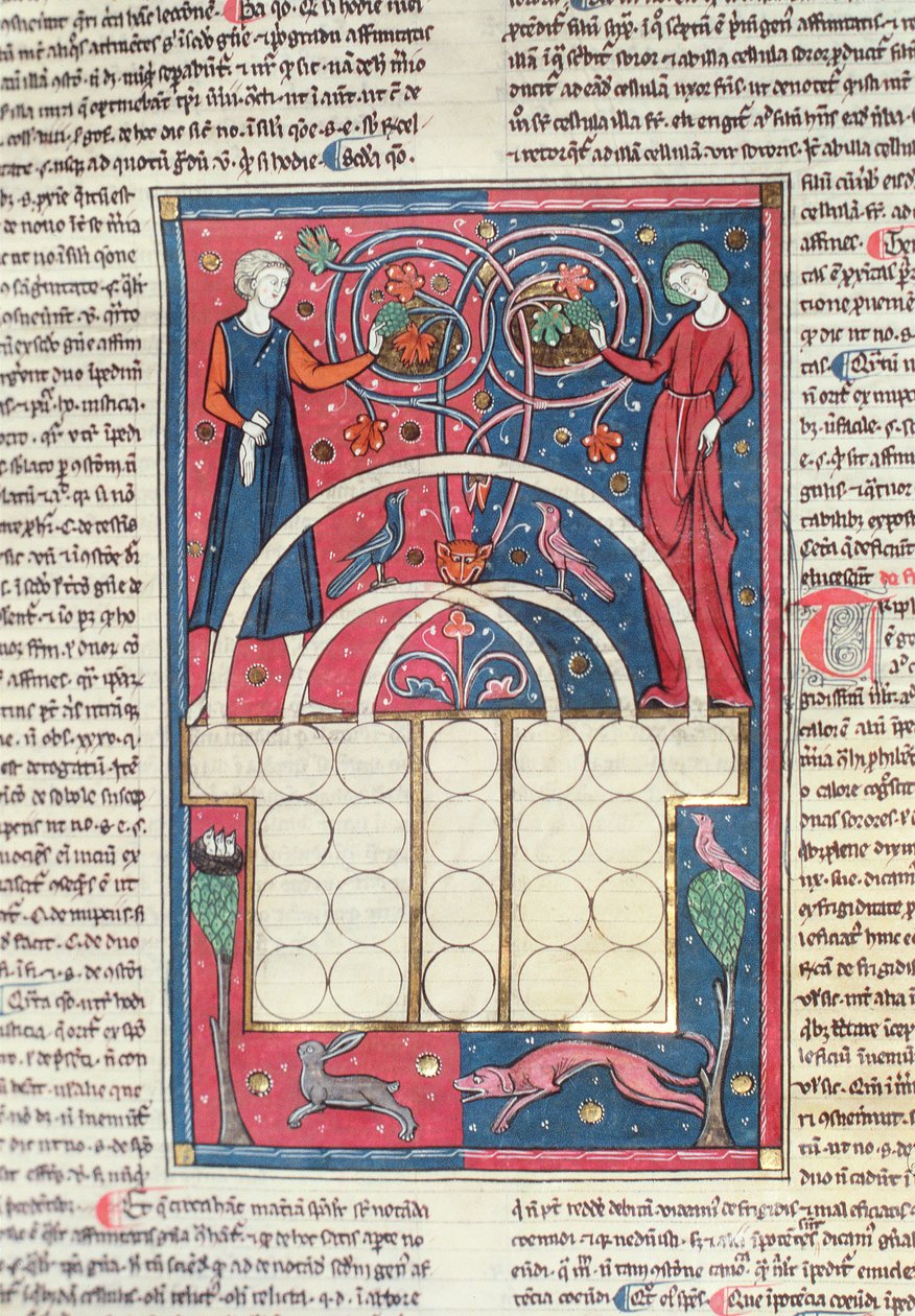 Codex 3 Buch IV Zwei edle Liebende von Spanish School