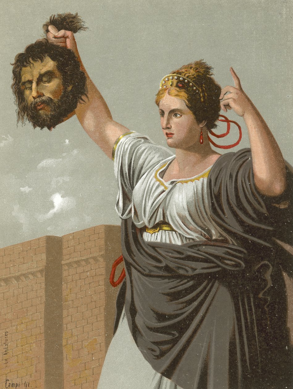 Judith mit dem Kopf des Holofernes von Spanish School